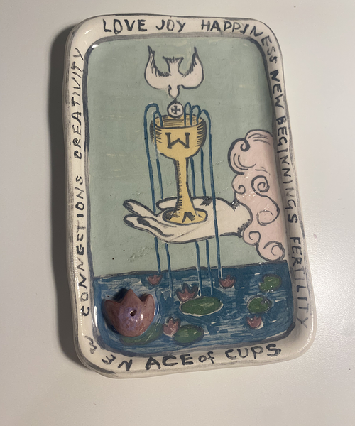 Подставка таро "Туз Кубков"