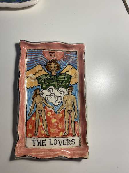 Подставка таро "Влюбленные" - изображение карточки товара